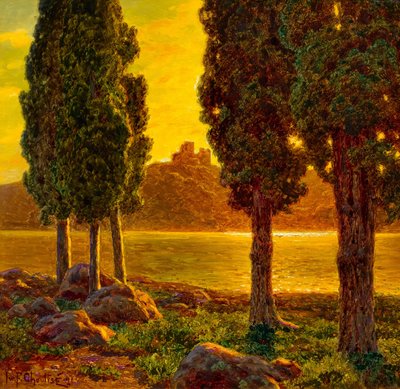 Sunset by Ivan Fedorovich Choultse